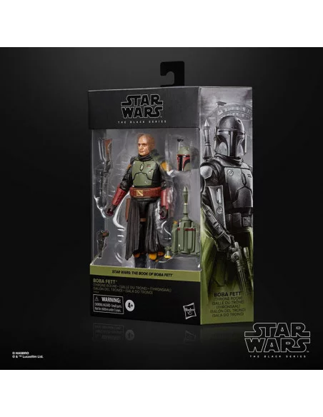 es::Star Wars: The Book of Boba Fett Black Series Figura Deluxe Boba Fett Throne Room 15 cm