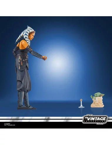 es::Star Wars: The Mandalorian Vintage Collection Figura 2022 Ahsoka Tano & Grogu 10 cm