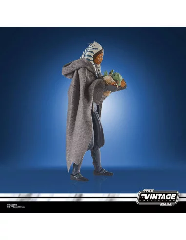 es::Star Wars: The Mandalorian Vintage Collection Figura 2022 Ahsoka Tano & Grogu 10 cm