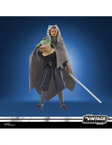 es::Star Wars: The Mandalorian Vintage Collection Figura 2022 Ahsoka Tano & Grogu 10 cm