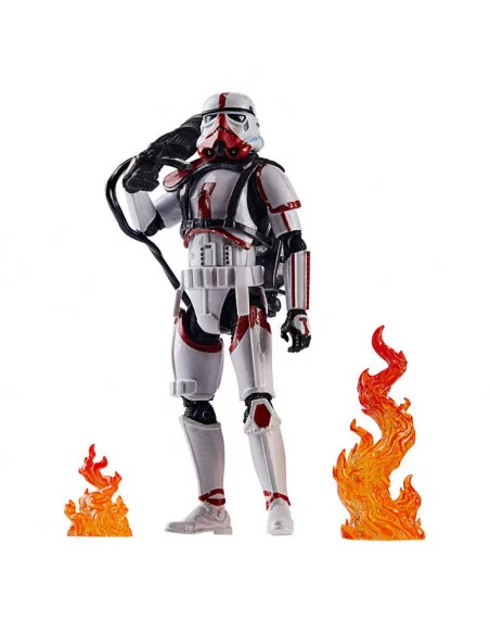 es::Star Wars: The Mandalorian Vintage Collection Figura 2022 Incinerator Trooper & Grogu 10 cm