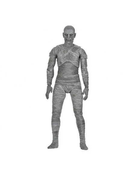 es::Universal Monsters Figura Ultimate The Mummy Black & White 18 cm