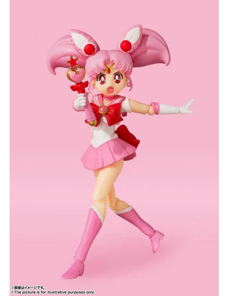 es::Sailor Moon Figura S.H. Figuarts Sailor Chibi Moon Animation Color Edition 10 cm 