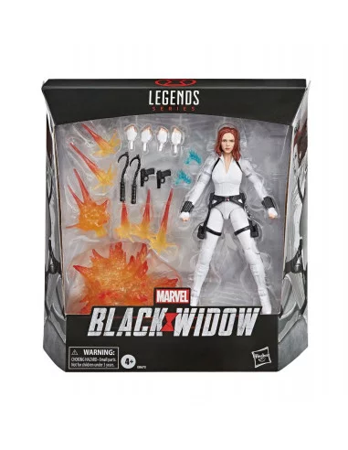 es::Marvel Legends Series Figura Deluxe Black Widow 15 cm