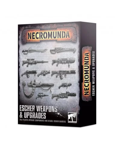 es::Mejoras y armas de Escher - Necromunda