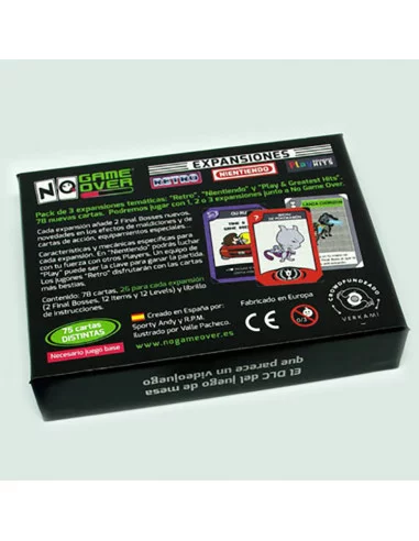 es::No Game Over. Expansiones