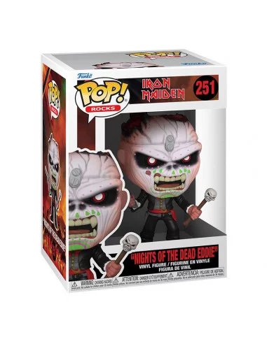 es::Iron Maiden Funko POP! Nights of the Dead Eddie 9 cm