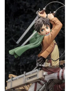 es::Attack on Titan Estatua ARTFX J 1/8 Eren Yeager Renewal Package Ver. 26 cm 2