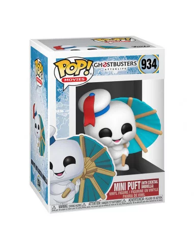 es::Los Cazafantasmas: Más Allá Funko POP! Mini Puft w/Cocktail Umbrella 9 cm