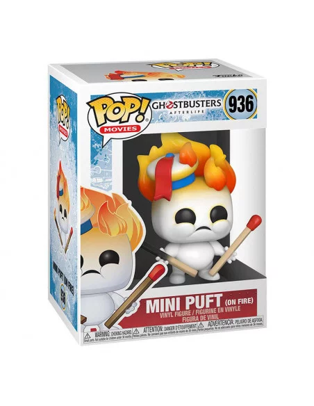 es::Los Cazafantasmas: Más Allá Funko POP! Mini Puft on Fire 9 cm