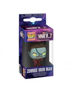 es::Marvel What If...? Llavero Pocket POP! Zombie Iron Man 4 cm 2