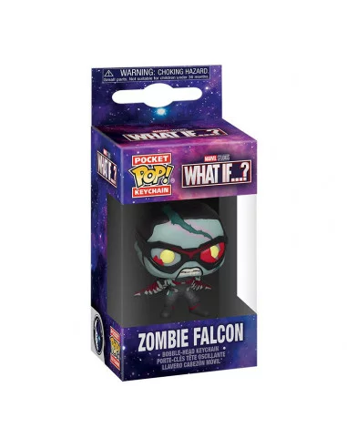 es::Marvel What If...? Llavero Pocket POP! Zombie Falcon 4 cm