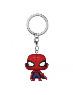 es::Marvel What If...? Llavero Pocket POP! Zombie Hunter Spidey 4 cm