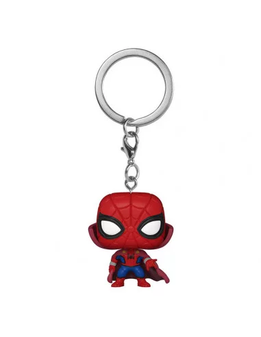 es::Marvel What If...? Llavero Pocket POP! Zombie Hunter Spidey 4 cm