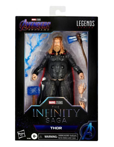 es::Marvel Legends The Infinity Saga Figura Thor Vengadores: Endgame 15 cm es::Marvel Legends The Infinity Saga Figura Thor Vengadores: Endgame 15 cm
