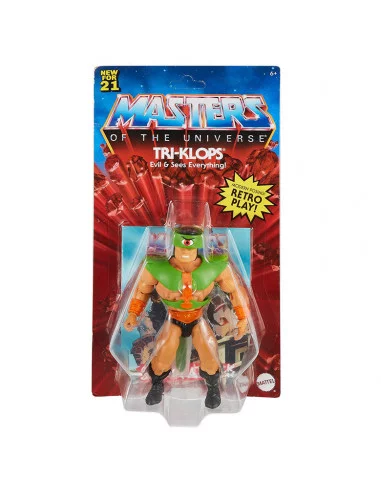 es::Masters of the Universe Origins Figura Triclops 14 cm
