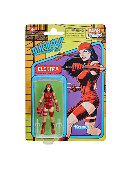 es::Marvel Legends Retro Figura Elektra 10 cm