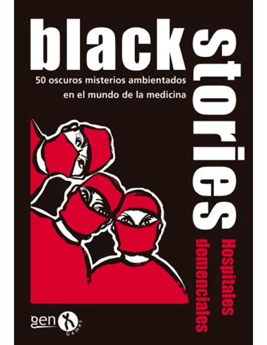 es::Black Stories: Hospitales demenciales - Juego de cartas
