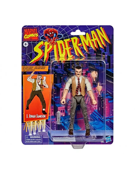 es::Marvel Legends Figura Retro Collection J. Jonah Jameson 15 cm