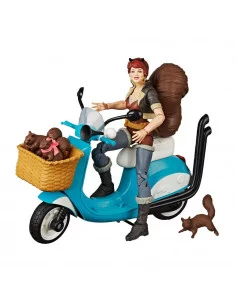 es::Marvel Legends Series Figura con vehículo Squirrel Girl 15 cm 2