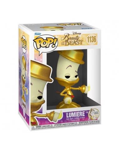 es::La bella y la bestia Funko POP! Lumiere 9 cm