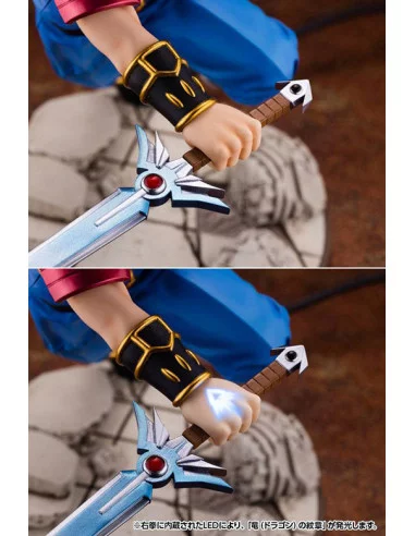 es::Dragon Quest The Adventure of Dai ARTFXJ Dai Deluxe Edition 18 cm