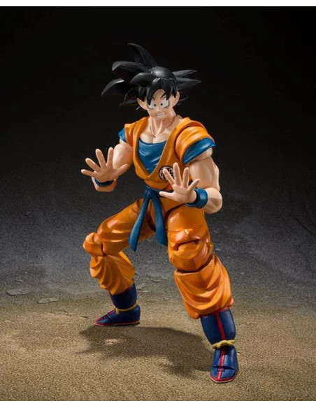 es::Dragon Ball Super: Super Hero Figura S.H. Figuarts Son Goku 14 cm