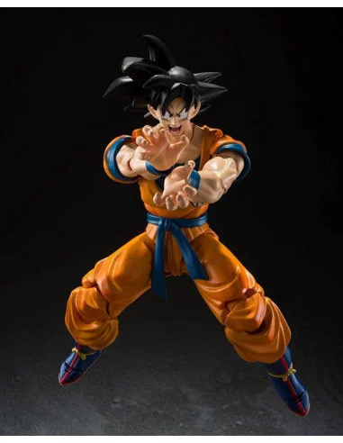 es::Dragon Ball Super: Super Hero Figura S.H. Figuarts Son Goku 14 cm