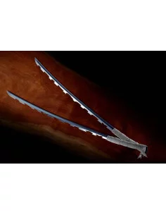 es::Demon Slayer: Kimetsu no Yaiba Réplicas Proplica 1/1 Espadas Nichirin Inosuke Hashibira 93 cm 2