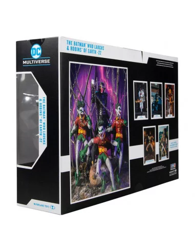es::DC Pack 4 Figuras Collector Multipack The Batman Who Laughs with the Robins of Earth 18 cm