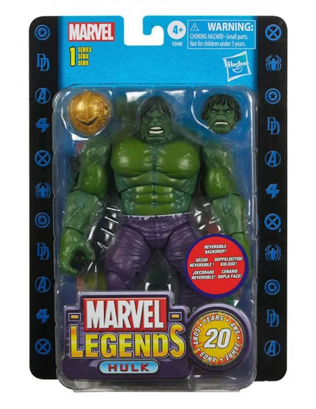 es::Marvel Legends 20h Anniversary Series 1 Figura Hulk 20 cm