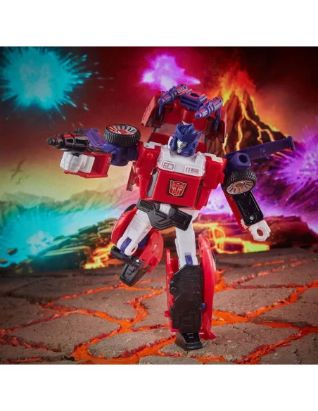 es::Transformers Generations War for Cybertron: Kingdom Figura Deluxe Class Autobot Road Rage 14 cm