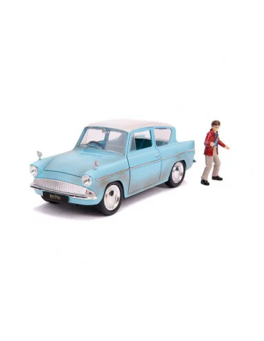 es::Harry Potter Coche 1/24 Hollywood Rides 1959 Ford Anglia con Figura