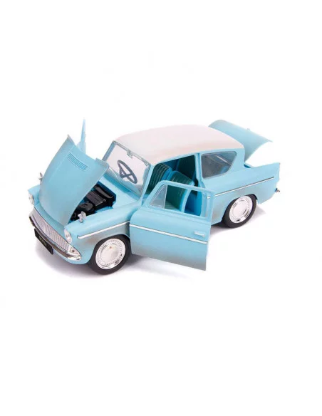 es::Harry Potter Coche 1/24 Hollywood Rides 1959 Ford Anglia con Figura