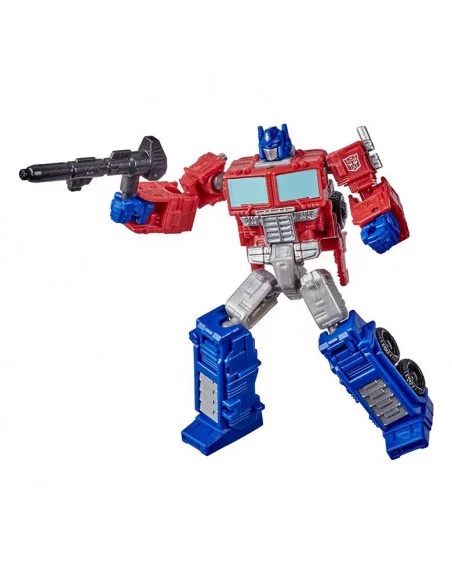 es::Transformers Generations WFC: Kingdom Figura Optimus Prime Core Class 10 cm 