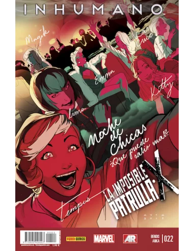 es::La imposible Patrulla-X 22: Inhumano