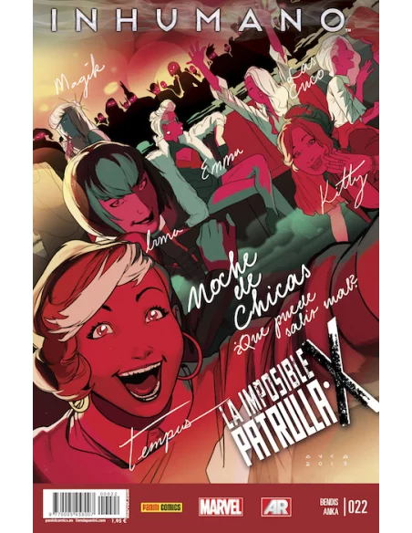 es::La imposible Patrulla-X 22: Inhumano