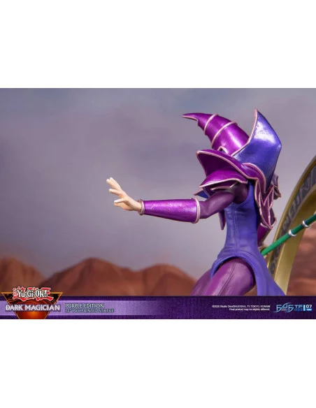 es::Yu-Gi-Oh! Estatua Dark Magician Purple Version 29 cm