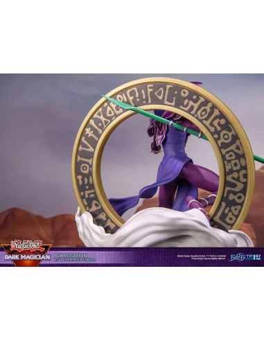 es::Yu-Gi-Oh! Estatua Dark Magician Purple Version 29 cm