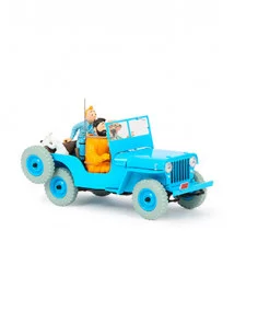 es::Tintín Vehículo 1/24 Jeep de Objetivo la luna
