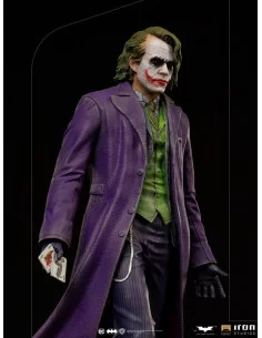 es::El Caballero oscuro Estatua 1/10 Deluxe Art Scale The Joker 2