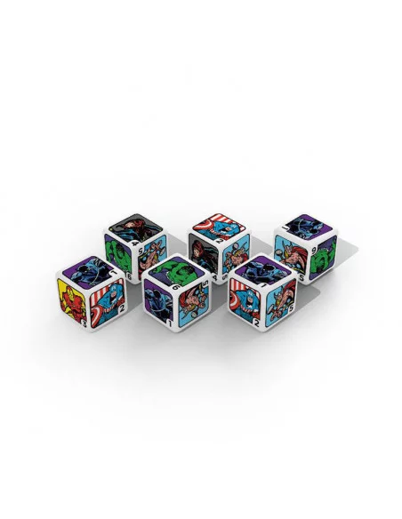 es::Marvel Pack de Dados Avengers 6D6 6