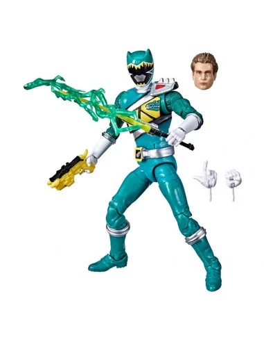 es::Power Rangers in Space Figura Green Ranger Dino Charge Lightning Collection 15 cm