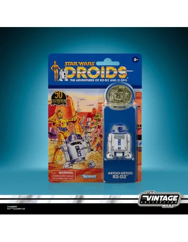 es::Star Wars: Droids Vintage Collection Figura Artoo-Detoo R2-D2 10 cm