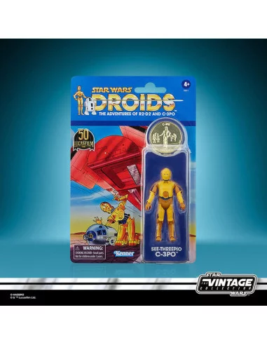 es::Star Wars: Droids Vintage Collection Figura See-Threepio C-3PO 10 cm
