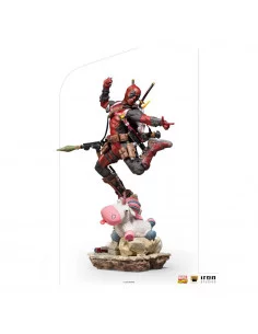 es::Marvel Comics Estatua 1/10 BDS Deluxe Art Scale Deadpool 24 cm