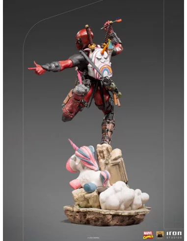 es::Marvel Comics Estatua 1/10 BDS Deluxe Art Scale Deadpool 24 cm