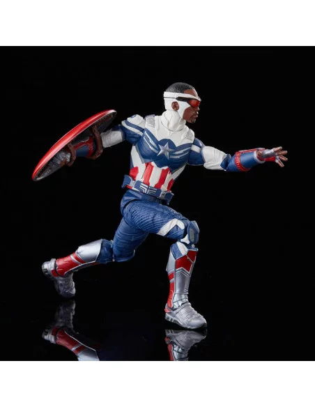 es::Marvel Legends Pack de 2 Figuras Captain America: Sam Wilson & Steve Rogers 15 cm