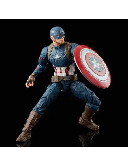 es::Marvel Legends Pack de 2 Figuras Captain America: Sam Wilson & Steve Rogers 15 cm