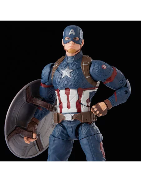 es::Marvel Legends Pack de 2 Figuras Captain America: Sam Wilson & Steve Rogers 15 cm